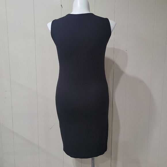 Asos Metallic Sleeveless Dress Women's Sz 14 - Picture 2 of 7